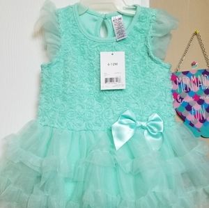 Turquoise Toddler Dress